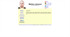 Desktop Screenshot of markusjansson.net