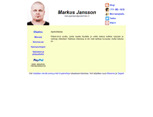 Tablet Screenshot of markusjansson.net